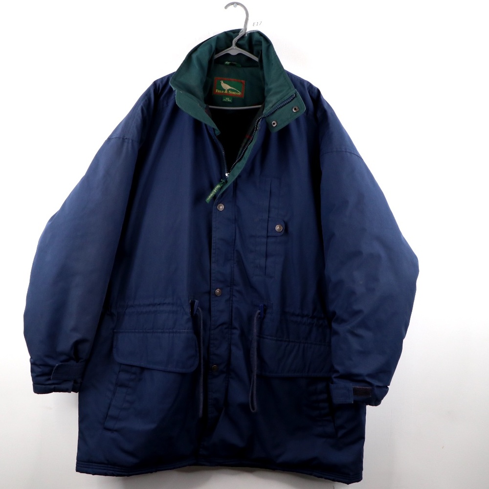 Vintage 90s Streetwear Insulated Parka Jacket Blue